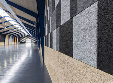 Clasificarea structurii panoului fonoabsorbant.